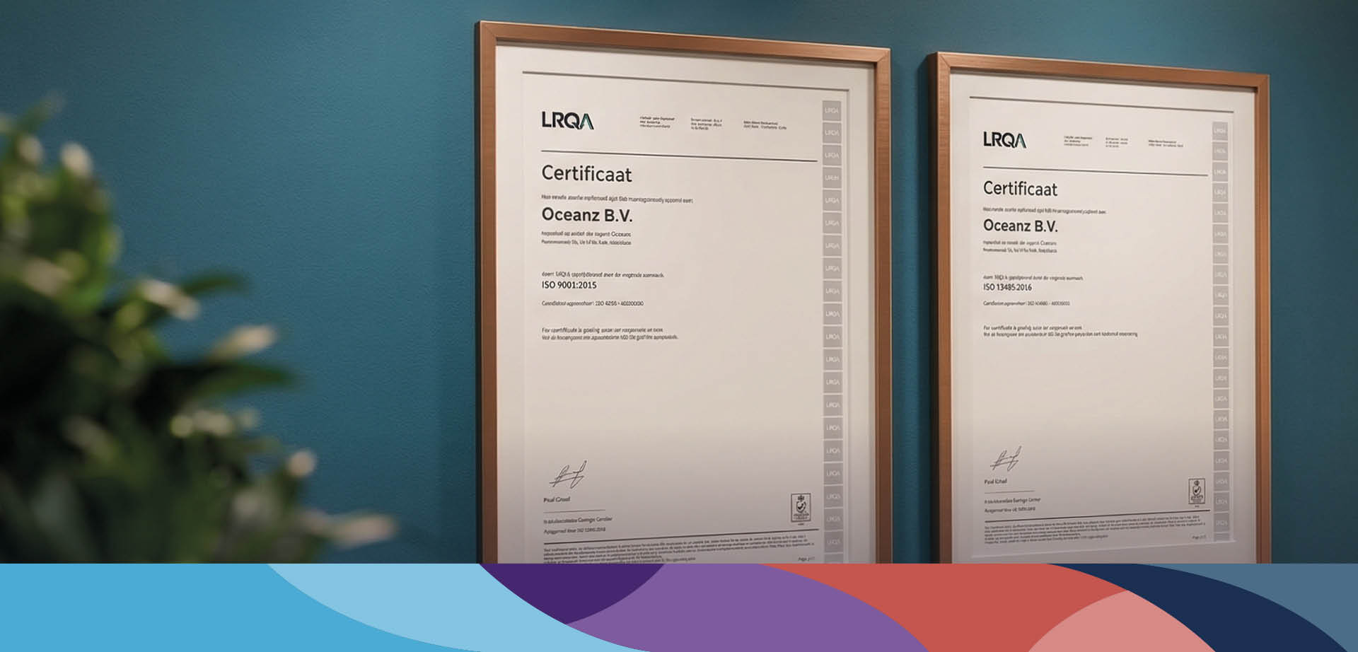 ISO certificeringen Oceanz 3D printen